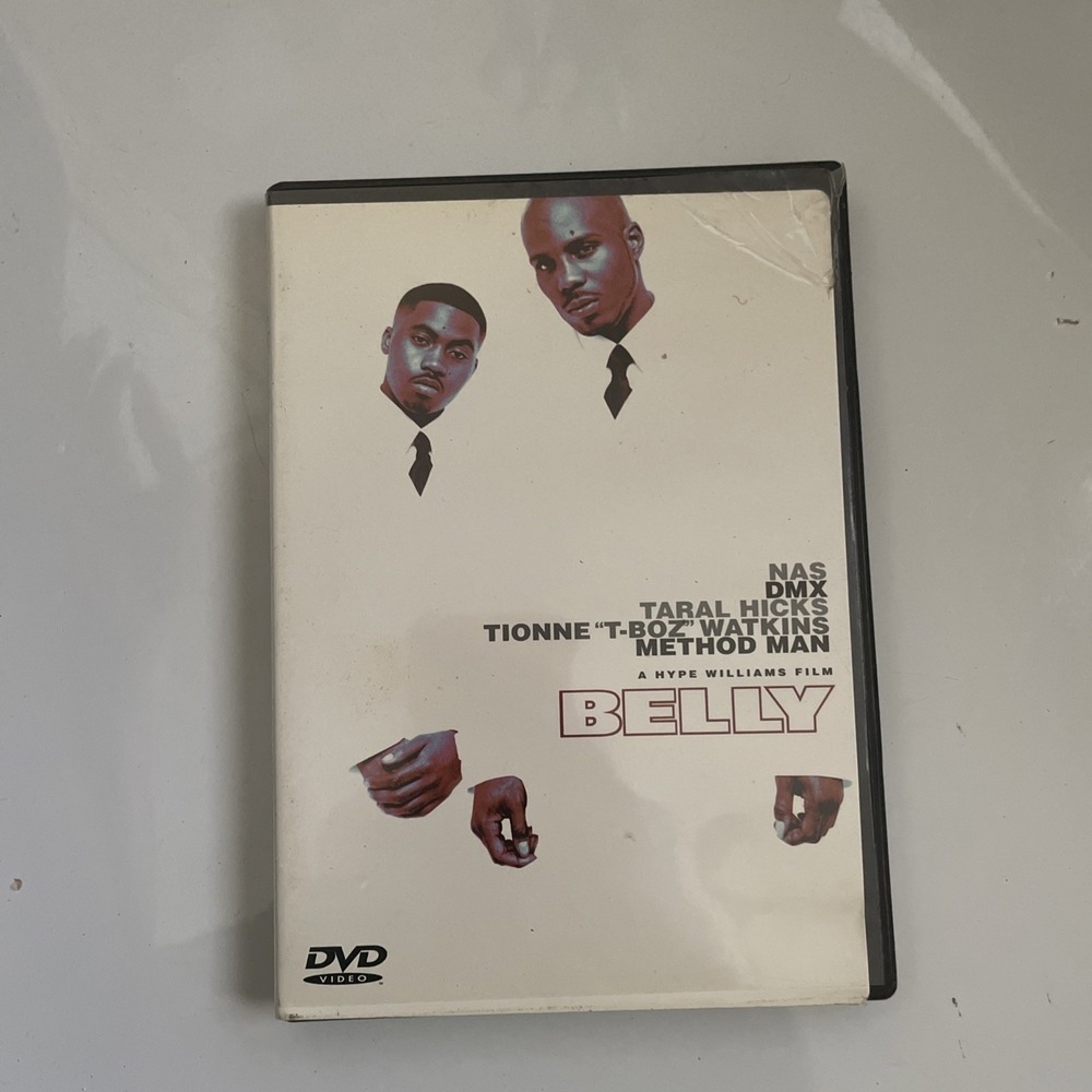Belly DVD 1998 Movie Nas DMX Method Man Hype Williams Artisan Entertainment